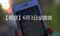 【現貨】6月3日全國各地區玉米現貨價格匯總