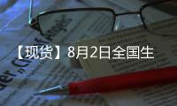 【現貨】8月2日全國生豬現貨價格匯總