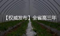 【權威發(fā)布】全省高三年級5月5日復學復課