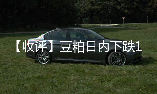 【收評】豆粕日內下跌1.98%機構稱美豆趨弱調整，豆粕高位震蕩