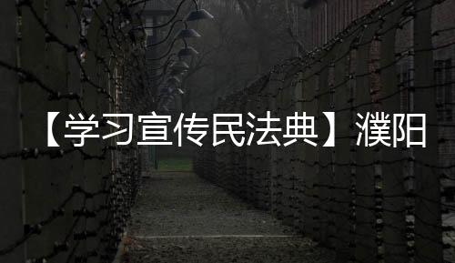【學(xué)習(xí)宣傳民法典】濮陽(yáng)市基層法律服務(wù)工作者開展民法典宣傳進(jìn)社區(qū)活動(dòng)