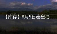 【庫存】8月9日秦皇島煤炭庫存較上一日減少1萬噸