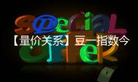 【量?jī)r(jià)關(guān)系】豆一指數(shù)今日觸發(fā)“量減價(jià)跌”信號(hào)這意味著什么？