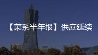 【菜系半年報】供應延續寬松態勢菜系商品預計震蕩走弱