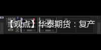 【觀點】華泰期貨：復產不及預期，純堿盤面大漲