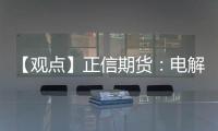 【觀點】正信期貨：電解鋁短期支撐較強，建議持有多單