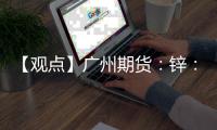 【觀點】廣州期貨：鋅：建議充分回調后低多參與