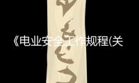 《電業安全工作規程(關于《電業安全工作規程簡述)