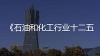 《石油和化工行業十二五發展規劃》即將出臺