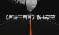 《唐詩三百首》楷書硬筆字帖(關于《唐詩三百首》楷書硬筆字帖簡述)