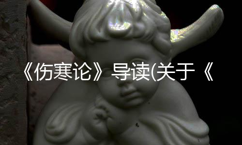 《傷寒論》導(dǎo)讀(關(guān)于《傷寒論》導(dǎo)讀簡(jiǎn)述)