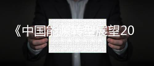 《中國能源轉型展望2024》執行摘要在巴庫氣候大會上發布