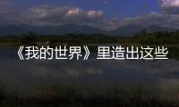 《我的世界》里造出這些神作要多久網(wǎng)友表示一天就可以放棄了