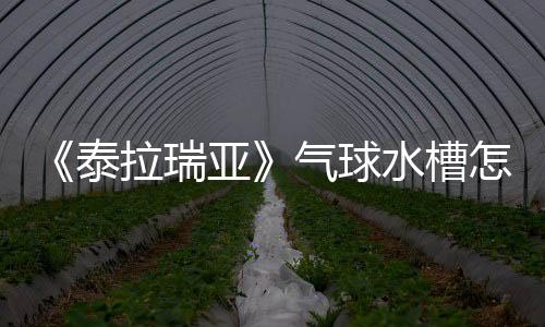 《泰拉瑞亞》氣球水槽怎么獲得