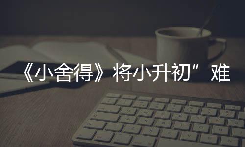 《小舍得》將小升初”難題搬上屏幕  曝光了當代孩子最難以承受的痛