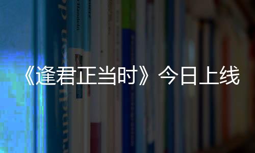《逢君正當時》今日上線！女騙子傻少爺開啟婚后拆家生活
