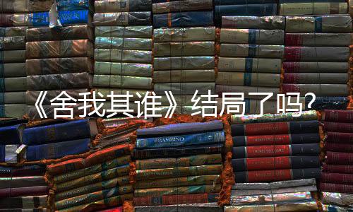 《舍我其誰》結局了嗎?結局怎么樣了?