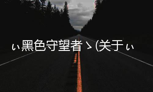 ぃ黑色守望者ゝ(關于ぃ黑色守望者ゝ簡述)