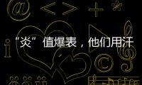 “炎”值爆表，他們用汗水測量溫度