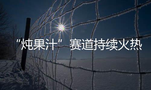 “燉果汁”賽道持續(xù)火熱！這款產(chǎn)品有品質(zhì)、有市場，實(shí)力搶占終端！
