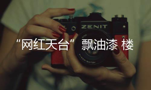 “網紅天臺”飄油漆 樓下20多輛車中招被上了漆