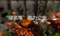 “綠名單”助力企業“走出去”_