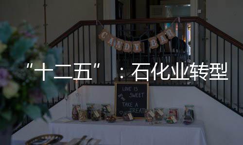 “十二五”：石化業轉型關鍵期