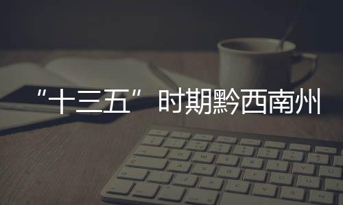 “十三五”時(shí)期黔西南州電力稅收突破44億元