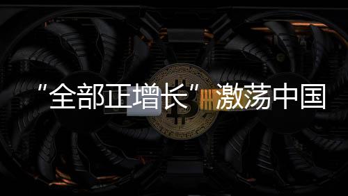 “全部正增長”激蕩中國經濟澎湃春潮