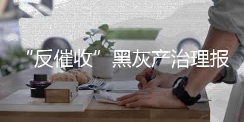 “反催收”黑灰產治理報告發布 行業共建打擊非法代理維權防線