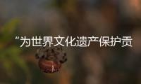 “為世界文化遺產保護貢獻了中國智慧”
