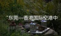 “東莞—香港國際空港中心”運行半年 超五億元貨物便捷進出口