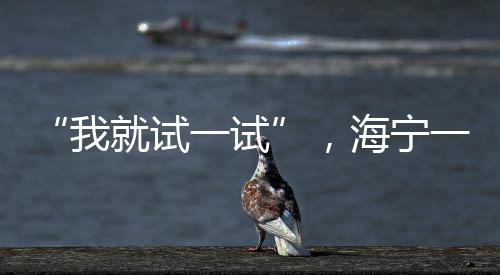 “我就試一試”，海寧一小伙干了這事，結(jié)果...
