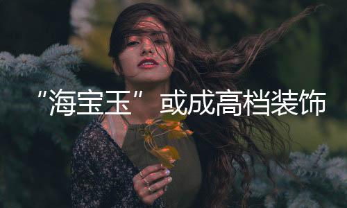 “海寶玉”或成高檔裝飾石材新秀