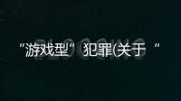 “游戲型”犯罪(關于“游戲型”犯罪簡述)