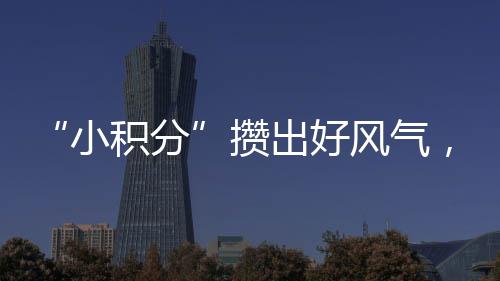 “小積分”攢出好風(fēng)氣，釋放鄉(xiāng)村治理“大活力”_