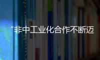 “非中工業(yè)化合作不斷邁上新臺(tái)階”