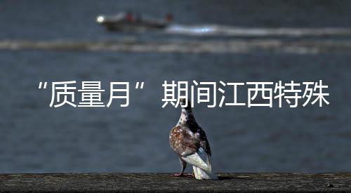 “質量月”期間江西特殊食品監管見成效