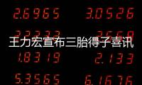 王力宏宣布三胎得子喜訊 為兒子起名為王嘉耀