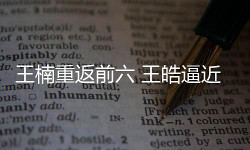 王楠重返前六 王皓逼近波爾