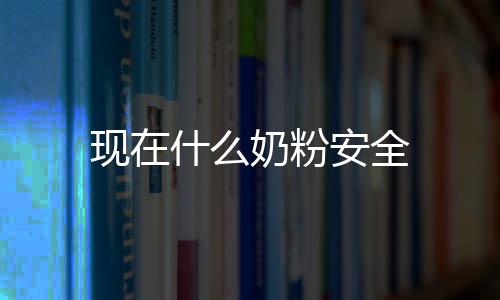 現(xiàn)在什么奶粉安全