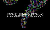 燙發后用什么洗發水