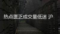 熱點匱乏成交量低迷 滬指跌0.35%三連陰