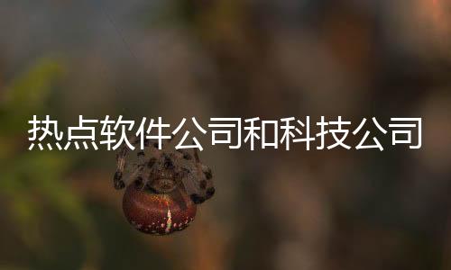 熱點(diǎn)軟件公司和科技公司的區(qū)別以及科技軟件公司對(duì)象是誰(shuí)啊的分享