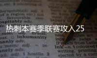 熱刺本賽季聯賽攻入25粒客場進球，英超球隊中最多