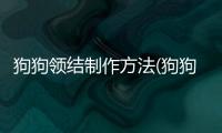 狗狗領(lǐng)結(jié)制作方法(狗狗領(lǐng)結(jié)制作教程)