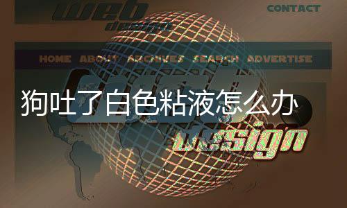 狗吐了白色粘液怎么辦 狗狗干嘔吐白色粘液要怎么辦