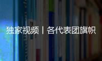 獨家視頻丨各代表團旗幟、運動員入場 “大蓮花”變身“大花園”