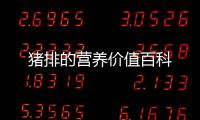 豬排的營養價值百科