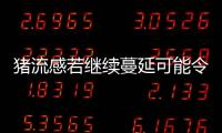 豬流感若繼續(xù)蔓延可能令全球GDP萎縮5%